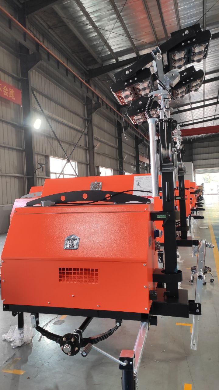 Penghantaran Pantas: Menara Lampu Mudah Alih Dikilangkan dan Dihantar